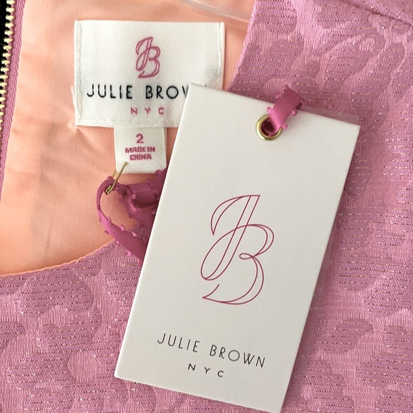 Julie Brown NYC Sable Dress Pink Gardenia 2 - Picture 5 of 5